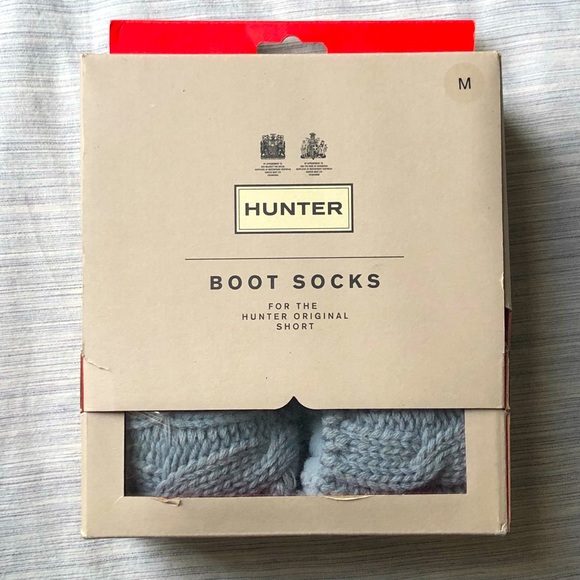 Hunter Accessories - NWT Hunter 6 Stitch Cable Boot Socks (POB)